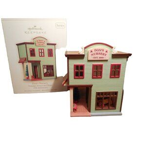 Hallmark Keepsake Dons Nursery Ornament 2008 Nostalgic Houses & Shops Series